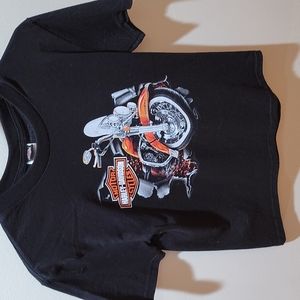 Boys Harley davidson  shirt